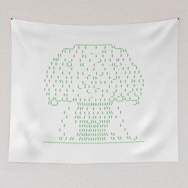 Item preview, ASCII Nuke (Green Text)21 designed and sold by polotpn232.