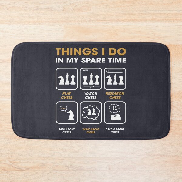 Item preview, THINGS I DO IN MY SPARE TIME CHESS Gift for dad funny gift for playing chess lover men designed and sold by Socmedtech.