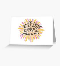 This Is Me Greeting Card