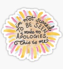 This Is Me Sticker