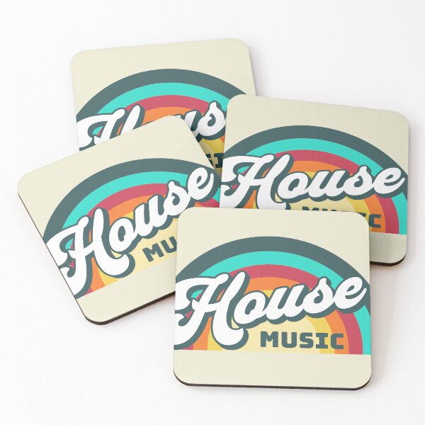 Item preview, HOUSE MUSIC  - Vintage Rainbow  designed and sold by Discothreadz.