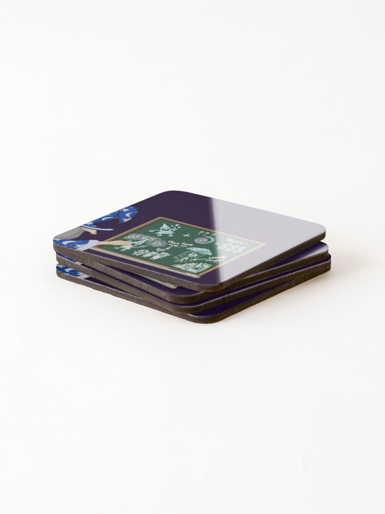 Thumbnail 4 of 5, Coasters (Set of 4), Wizard Math designed and sold by plotDriving-NPC.
