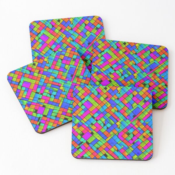 Item preview, Abstract Neon Pattern designed and sold by calibrit.