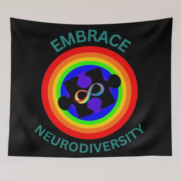 Item preview, Embrace neurodiversity designed and sold by murielsfaith.