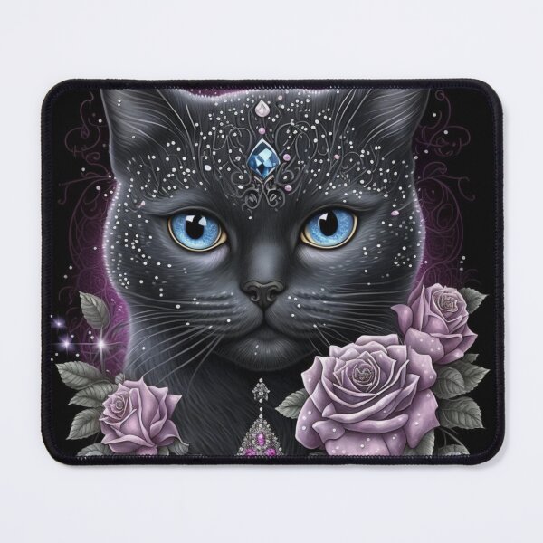 Item preview, Crystal British Shorthair Black Cat designed and sold by Nocturne  Paws.
