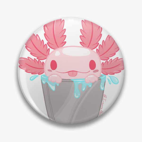 Item preview, Axolotl in a Bucket designed and sold by Insane-Neon.