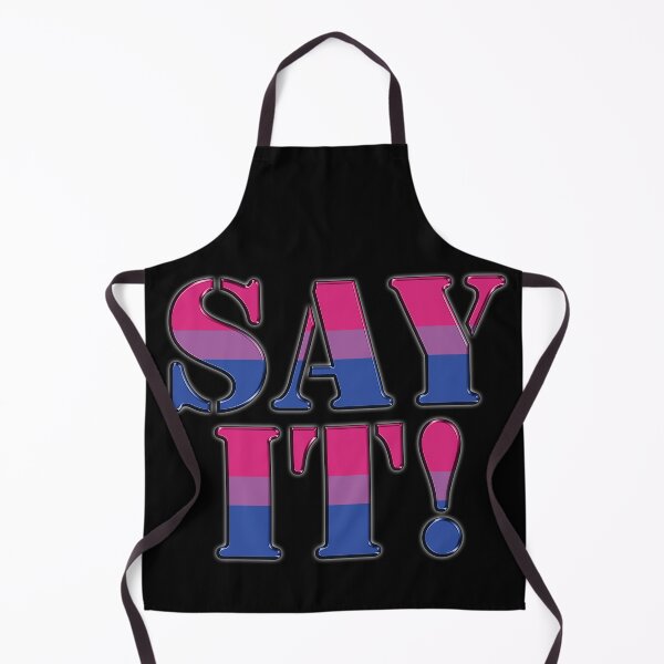 Item preview, Say It (big) Bisexual Pride designed and sold by TheirChoice.