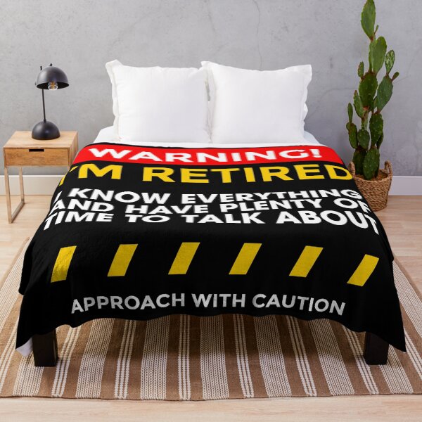 Item preview, RETIREMENT: Warning I'm a Retired designed and sold by Socmedtech.