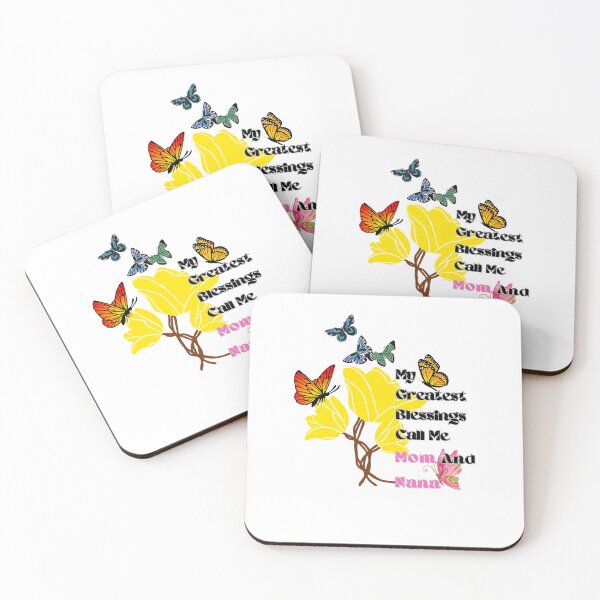 Item preview, My Greatest Blessings Call Me Mom And Nana Happy Mother Day designed and sold by elatyaouishop.