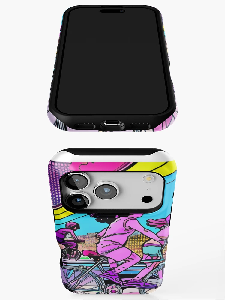 Thumbnail 3 of 4, iPhone Case, Spring Time Bike Ride designed and sold by CHADHAIR.