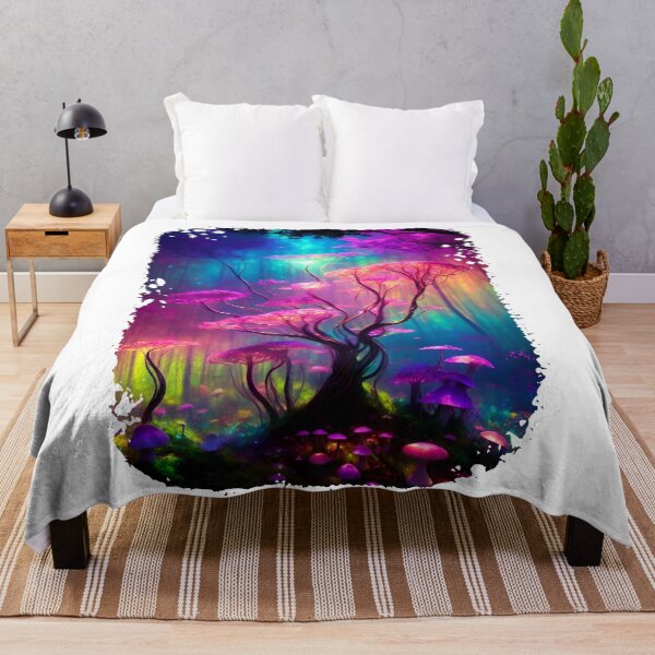 Item preview, Enchanted Forest - Colorful Fairy Style Design designed and sold by Leland-Hicks.