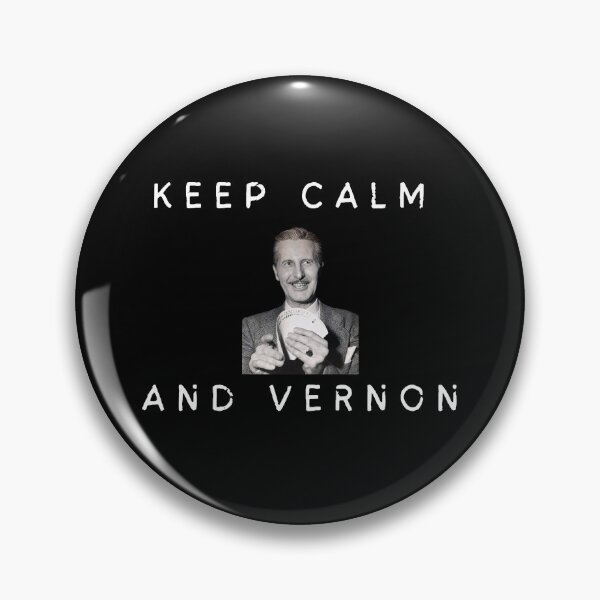 Item preview,  Keep Calm and Vernon - Magician Dai Vernon Tribute Design designed and sold by JakobMichaels92.
