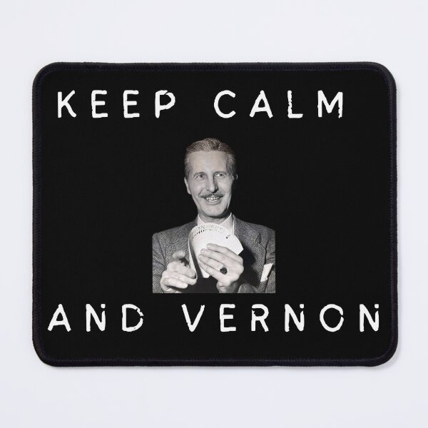 Item preview,  Keep Calm and Vernon - Magician Dai Vernon Tribute Design designed and sold by JakobMichaels92.
