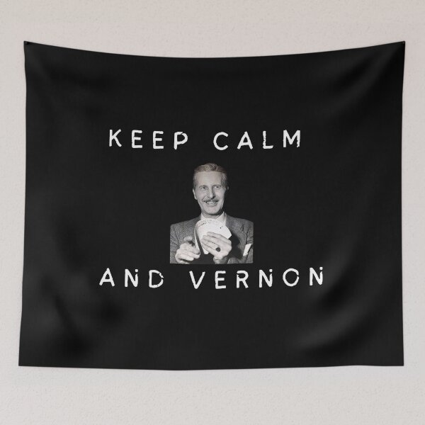 Item preview,  Keep Calm and Vernon - Magician Dai Vernon Tribute Design designed and sold by JakobMichaels92.