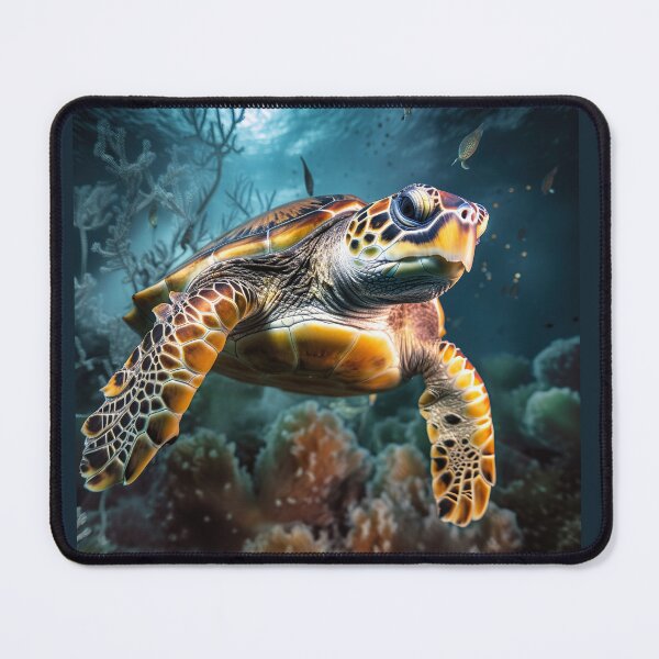 Item preview, Sea Turtle swimming designed and sold by ebrawne.
