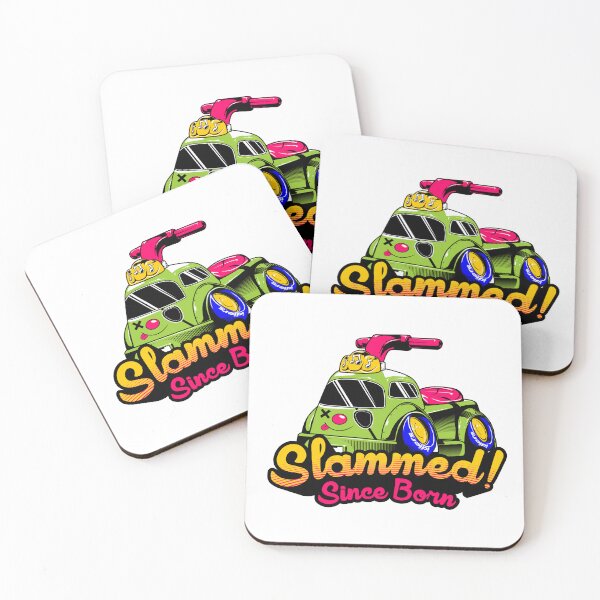 Item preview, Slammed Since Born Cute Funny Custom Automobile designed and sold by halleinstyle.