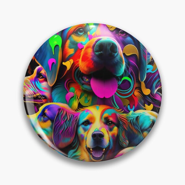 Item preview, Trippy Dogs designed and sold by Matt's Artificial Nature.