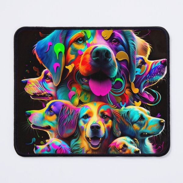 Item preview, Trippy Dogs designed and sold by Matt's Artificial Nature.