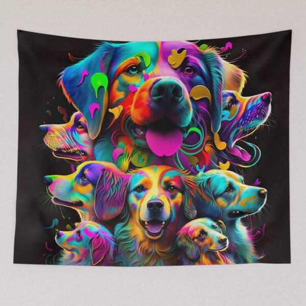 Item preview, Trippy Dogs designed and sold by Matt's Artificial Nature.