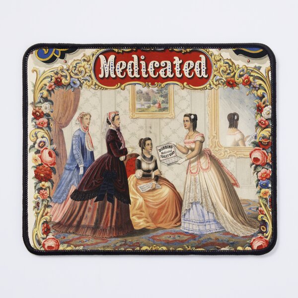 Item preview, Vintage poster - Dobbins Medicated Toilet Soap designed and sold by mosfunky.