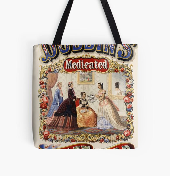 Vista previa del artículo con la obra «Cartel vintage - Jabón de tocador medicado Dobbins», diseñado y vendido por mosfunky.