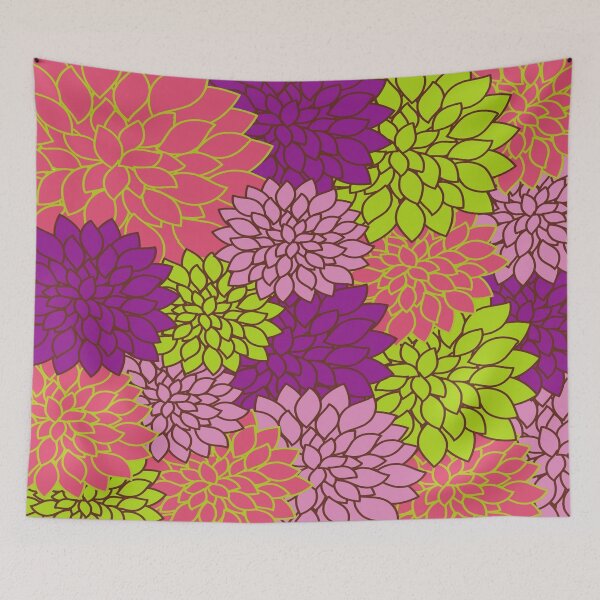 Item preview, Floral Background Bright Colorful designed and sold by janusa.