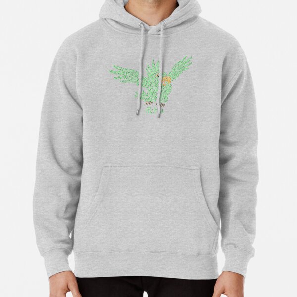 Pichu The Parrot in "The Mysterious Cities of Gold" Pullover Hoodie
