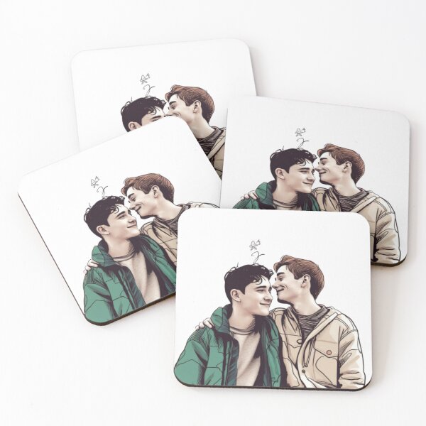Artikelvorschau, Heartstopper | My Life is Way Better Because I Met You entworfen und verkauft von AI543 PAN.