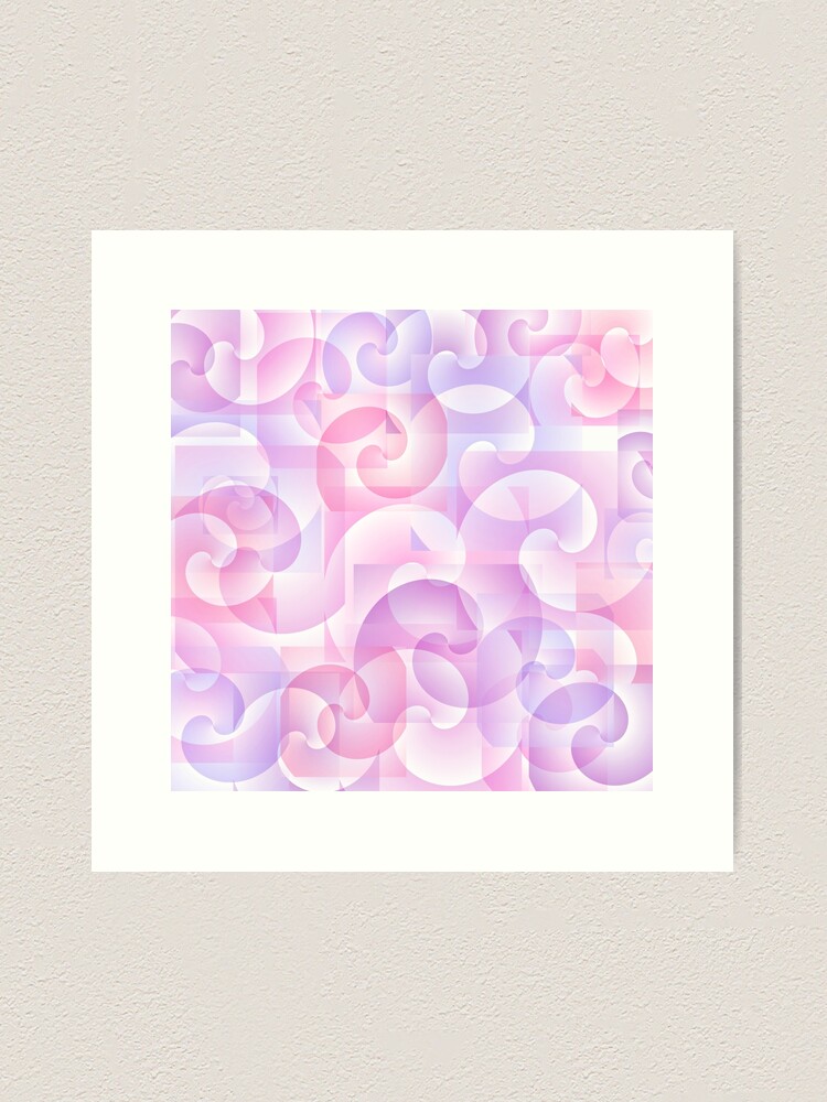 Thumbnail 1 of 3, Art Print, Abstract spiral background designed and sold by Mallorn.