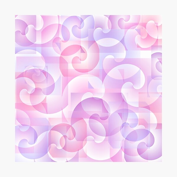 Abstract spiral background Photographic Print