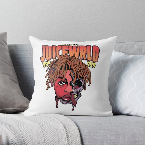 Juice WRLD Throw Pillow for Sale by Music-Heaven