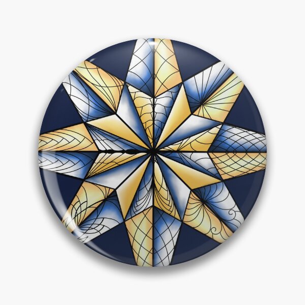 Item preview, Blue and Gold Star designed and sold by lezell.