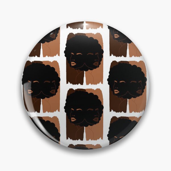 Item preview, Twin Sister Afros Melanin N.1 designed and sold by AJdodd.