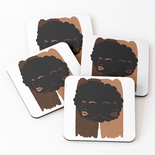 Item preview, Twin Sister Afros Melanin N.1 designed and sold by AJdodd.