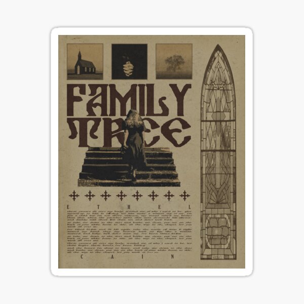 Item preview, Ethel Cain - Family Tree - Preacher's Daughter designed and sold by civrarose.