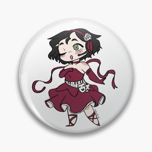 Artikelvorschau, Vocaloid Prima Redesign Chibi-Aufkleber entworfen und verkauft von ThePotatoPixie.