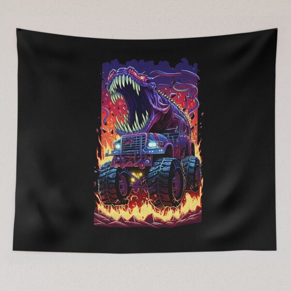 Item preview, Kids Monster Truck Car T Shirt designed and sold by StreetShirts1.