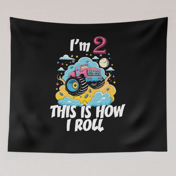 Item preview, Kids 2 Year Old Shirt 2nd Birthday Boy Monster Truck Car T Shirt T-Shirt designed and sold by StreetShirts1.