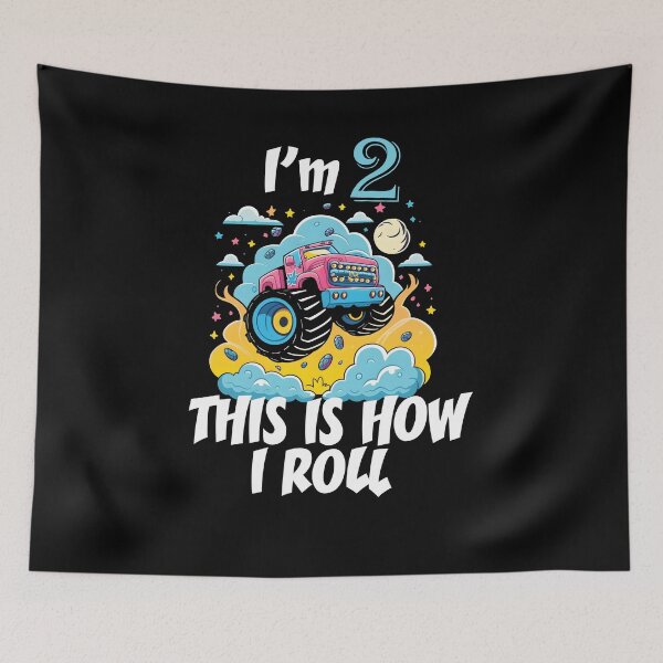Item preview, Kids 2 Year Old Shirt 2nd Birthday Boy Monster Truck Car T Shirt T-Shirt designed and sold by StreetShirts1.