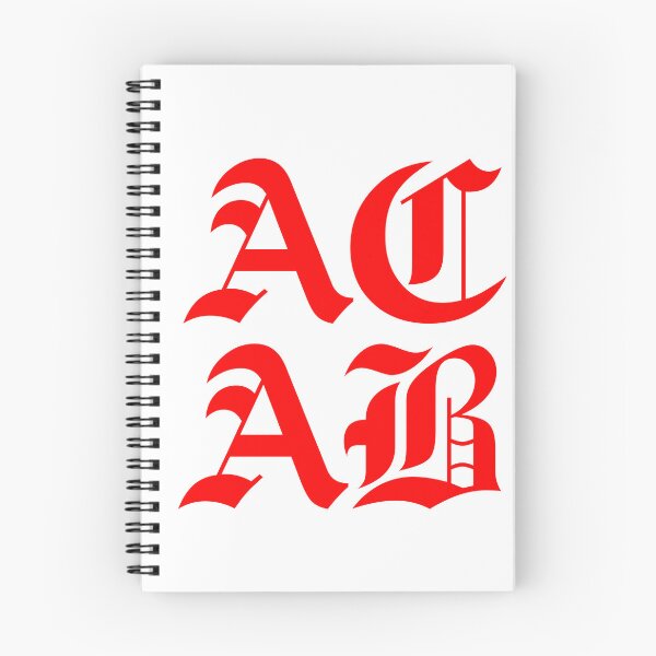 Item preview, ACAB Gothic Lettering designed and sold by PINKUBUS.