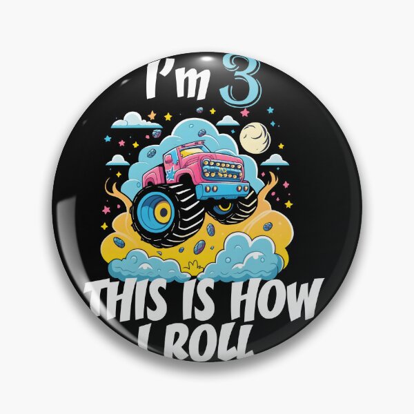 Item preview, Kids 3 Year Old Shirt 3rd Birthday Boy Monster Truck Car T Shirt T-Shirt designed and sold by StreetShirts1.