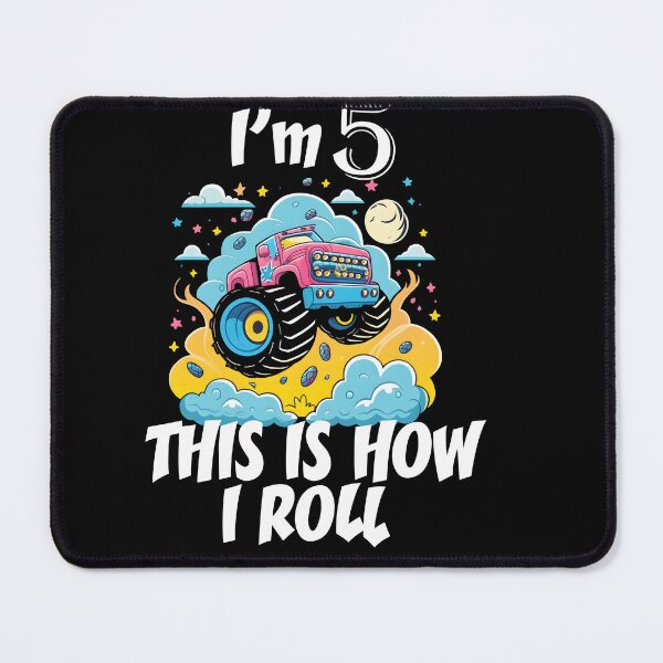 Item preview, Kids 5 Year Old Shirt 5th Birthday Boy Monster Truck Car T Shirt T-Shirt designed and sold by StreetShirts1.