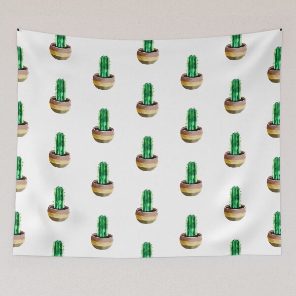 Item preview, Cactus in pot designed and sold by MistyLakeArt.