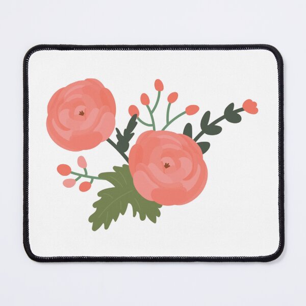 Item preview, Twin Pink Roses designed and sold by FilomenaFlatley.