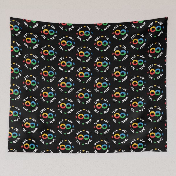 Item preview, Autism Awareness Neurodiversity Support Infinity Symbol designed and sold by Crush Retro®.