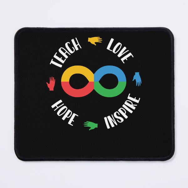 Item preview, Autism Awareness Neurodiversity Support Infinity Symbol designed and sold by Crush Retro®.