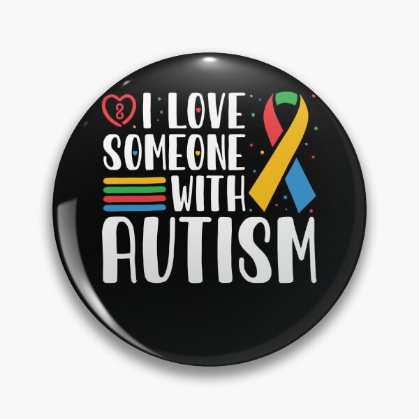 Item preview, Autism Awareness Neurodiversity Support Infinity Symbol designed and sold by Crush Retro®.