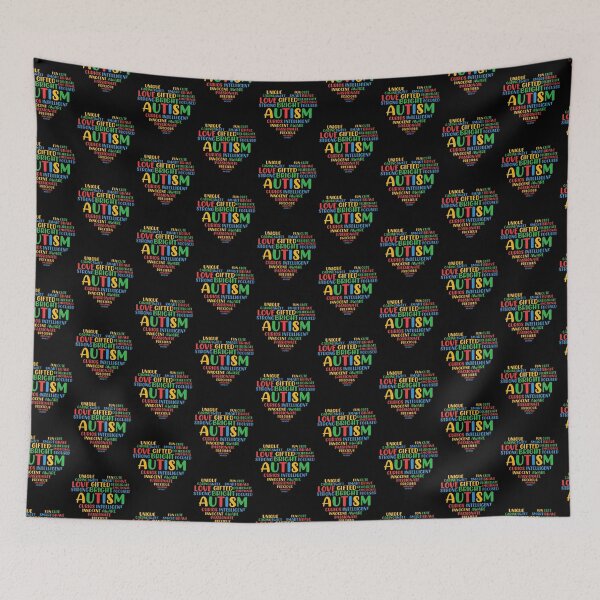 Item preview, Autism Awareness Neurodiversity Support Infinity Symbol designed and sold by Crush Retro®.