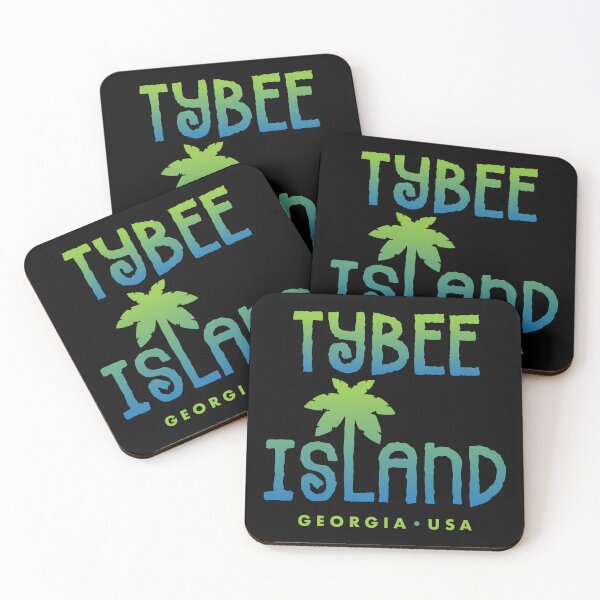 Item preview, Tybee Island Georgia Typographic Design designed and sold by Futurebeachbum.