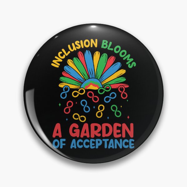 Item preview, Autism Awareness Neurodiversity Support Infinity Symbol designed and sold by Crush Retro®.